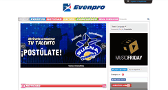 Desktop Screenshot of evenpro.com