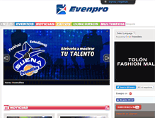 Tablet Screenshot of evenpro.com